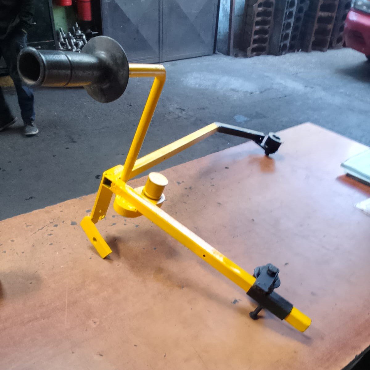 PULIDORA DE CIGUEÑAL ELECTRICA CON 5 BANDAS NUEVAS